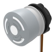 EAO 84-6220.0040 Emergency Stop Switch, Grey, Round, SPST-NC, Twist to Release, Cable, 3 A, 120 V