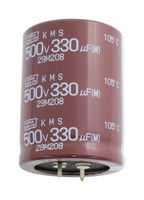 CHEMI-CON EKMS451VSN391MR45S Electrolytic Capacitor, 390 µF, 450 V, ± 20%, Snap-In, 3000 hours @ 105°C