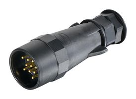 HARTING 09580131011 Circular Connector, Standard Circular Connector, UIC 558 Series, Cable Mount Plug, 13 Contacts