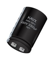 KYOCERA AVX SWAA100471M350B Electrolytic Capacitor, 470 µF, 350 V, ± 20%, Screw, 5000 hours @ 105°C