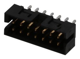 MOLEX 87831-1419 Pin Header, Board-to-Board, Wire-to-Board, 2 mm, 2 Rows, 14 Contacts, Through Hole Straight