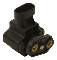 HONEYWELL RTY090LVNAA Hall-Effect Rotary Position Sensor, Non-Contact, 90°, ± 1%, D Type Flatted End Shaft, Ratiometric