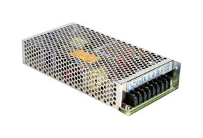 MEAN WELL RQ-125D AC/DC Enclosed Power Supply (PSU), ITE, 4 Outputs, 124 W, 5 V, 8 A, 12 V