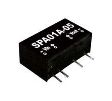 MEAN WELL SPA01C-05 Isolated Through Hole DC/DC Converter, Industrial, SIP, 2:1, 1 W, 1 Output, 5 V