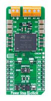 MIKROELEKTRONIKA MIKROE-6524 Add-On Board, Power Step 2 Click, powerSTEP01, Powerful 1/128 Microstepping Controller, SPI, 3.3V/5V