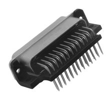 MOLEX 73284-0721 D Sub Connector, EMI Filter, 4000pF, Standard, Plug, 73284 Series, 25 Contacts, DB, Solder