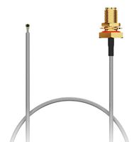 GCT CABLE 378 RF-200-A-1 RF / Coaxial Cable Assembly, IP67, IP68, 7.87 ", 200 mm, 1.13mm, IPEX MHF4L Right Angled Plug