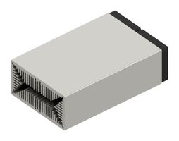 FISCHER ELEKTRONIK LAM 5 D 150 12 Fan / Force Cooled Heat Sink, 12VDC, 0.3 K/W, 50 mm, 100.5 mm, 150 mm, 14.3 m³/h, 27 dBA