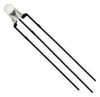 DIALIGHT 521-8733F LED, Red, Green, Through Hole, T-1 (3mm), 60 °, Dome, R 20mA, G 20mA