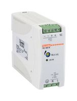 LOVATO ELECTRIC PSL106024 AC/DC DIN Rail Power Supply (PSU), ITE, 1 Output, 60 W, 24 VDC, 2.5 A