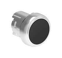 LOVATO LPSB102 Switch Actuator, Spring Return, Flush, Black, Lovato PLatinum Series 22mm Pushbutton Switches