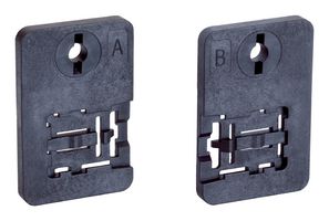 SICK BEF-3SHAHPKU2 Mounting Bracket, Sensor, Plastic, 34 mm x 51.7 mm x 5 mm, 2 Pieces