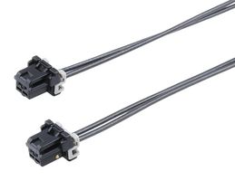 MOLEX 228367-1022 Cable Assembly, DuraClik ISL Receptacle to DuraClik ISL Receptacle, 2 Ways, 2 mm, 1 Row, 150 mm