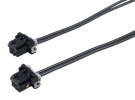MOLEX 228425-2022 Cable Assembly, DuraClik ISL Receptacle to DuraClik ISL Receptacle, 2 Ways, 2 mm, 1 Row, 150 mm