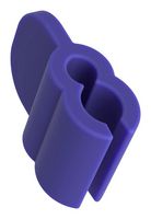 LAPP 83881100 Fastener, 50/Pack, Thermo Clip, 4.2 mm, Thermochromic Masterbatch, PP (Polypropylene), Violet