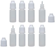 MULTICOMP PRO MP016005 Dropper Bottle, Storing Paints, Oils, Solvents, 10 ml, Pack of 8
