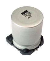 VISHAY MAL214297304E3 SMD Aluminium Electrolytic Capacitor, Radial Can - SMD, 100 µF, 6.3 V, 2000 hours @ 105°C, Polar
