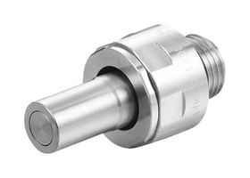 AMPHENOL LTW UQDBP-02TMU01-N000 Liquid Cooling Connector, Stainless Steel, Plug, 7/16"-20 UNF-2A ORB Male, Size 02