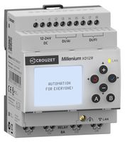 CROUZET MXD12RD7ET PLC, LCD Display, 8 Input Analogue, 8 Input/4 Output Digital, IP20, IP40, 12 to 24 VAC