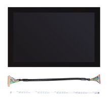 TORADEX 12121000 TFT LCD, 10.1 ", 1280 x 800 Pixels, WSXGA, Landscape, Black on White, 3.3V