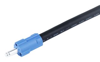 MOLEX 228967-1131 Cable Assembly, HyperQube Plug to Free End, 1 Ways, 1 Row, 1 m, 3.3 ft
