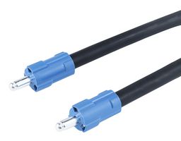 MOLEX 228970-2131 Cable Assembly, HyperQube Plug to HyperQube Plug, 1 Ways, 1 Row, 1 m, 3.3 ft