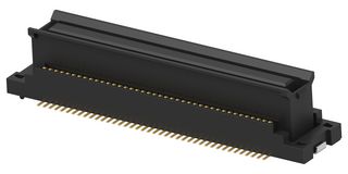 TE CONNECTIVITY 2487882-8 Mezzanine Connector, 8.45mm Height, Receptacle, 0.8 mm, 2 Rows, 80 Contacts, Surface Mount Straight