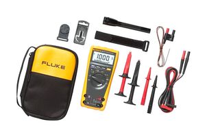 FLUKE FLUKE-179/MAG2 KIT Digital Multimeter, Hand Held, 1kV AC/DC, 10A AC/DC, 6000 Count, True RMS, 50Mohm