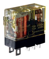 IDEC RJ2S-C-A240 Power Relay, DPDT, 240 VAC, 8 A, RJ Series, Socket, Non Latching