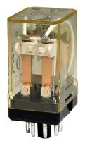 IDEC RR3B-UDC12V Power Relay, 3PDT, 12 VDC, 10 A, RR Series, Socket, Non Latching