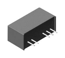 PULSE ELECTRONICS HBA2-24S3H6 Isolated Through Hole DC/DC Converter, ITE, SIP, 2 W, 1 Output, 15 V