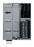 IDEC FC6A-D16K1CEE PLC, LCD Monochrome Display, Transistor Sink, 8 Input/8 Output Digital, IP20, 24 VDC