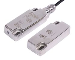 IDEM 136019 Safety Interlock Switch, Hygiecode, WMC Series, SPST-NO, DPST-NC, Cable, IP67, IP69K