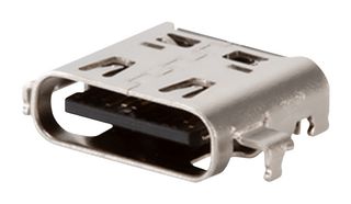 SAME SKY UJ40-22-C-H-G-MSMT-P24-TR USB Connector, USB Type C, USB 4.0, Receptacle, 24 Ways, Surface Mount, Right Angle