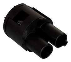 ITT CANNON 121488-4121 Circular Connector Insert, Bayonet, BVM-B Series, 2 Contacts, Socket, Screw