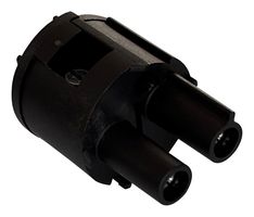 ITT CANNON 121488-4120 Circular Connector Insert, Bayonet, BVM-B Series, 2 Contacts, Pin, Screw