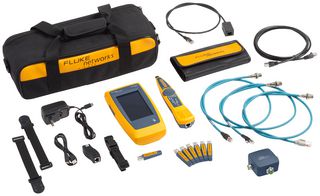 FLUKE LIQ-DUO-KIT-H6-SG Cable, LinkIQ, Wi-Fi, Network Tester Kit, LIQ-200 Kit, LIQ-200 Duo, RJ45-RJ45 Patch Cord, AC Charger