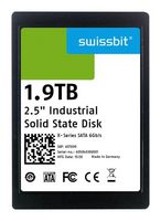 SWISSBIT SFSA1T92S2AK4TB-I-XC-21E-STD SSD, Internal, 2.5 Inch, SATA 6 Gb/s (SATA III), 1.92 TB, 3D TLC NAND