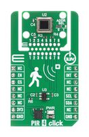 MIKROELEKTRONIKA MIKROE-6859 Add-On Board, PIR 4 Click, IRS-D200ST00R1, Digital Pyroelectric Infrared Sensor, I2C, 3.3V in