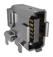AMPHENOL COMMUNICATIONS SOLUTIONS ND9BS120C Modular Connector, B Key, IX Type B Jack, 1 x 1 (Port), 10P10C, Cat6a, IP20, Surface Mount