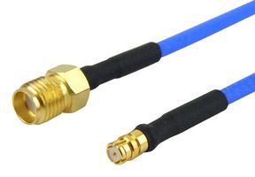 FAIRVIEW MICROWAVE FMC1322085-06 RF / Coaxial Cable Assembly, 6 ", 152.4 mm, FM-F086, SMA Jack, SMP Jack, 50 ohm