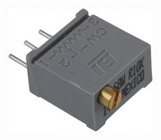 TT ELECTRONICS / BI TECHNOLOGIES 68WR20KLF Trimmer, Multi Turn, Cermet, Top Adjust, 20 kohm, Through Hole, 20 Turns