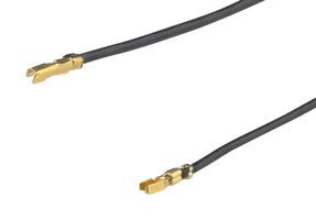 MOLEX 2290941125 Cable Assembly, Pre-Crimped Lead Zero-Hachi Socket to Zero-Hachi Socket, 19.7 ", 500 mm