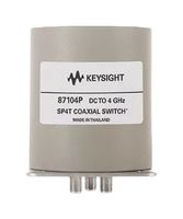 KEYSIGHT TECHNOLOGIES 87104P/-024/-161 Coaxial Switch, Low PIM, SP4T, 0.6975 dB Insertion Loss, 65 dB Isolation, 26.5 GHz, 87104 Series