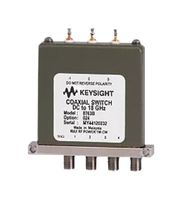 KEYSIGHT TECHNOLOGIES 8763B/-024 Coaxial Switch, 4-Port, SAM Female, 0.5 dB Insertion Loss, 90 dB Isolation, 18 GHz, 8763 Series