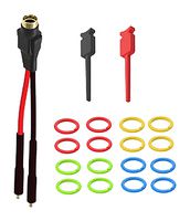 KEYSIGHT TECHNOLOGIES PP0013A Adapter Kit, Channel Identification Rings x4, Mini Grabbers, MMCX to 0.025" Square Pin Adapter, AU