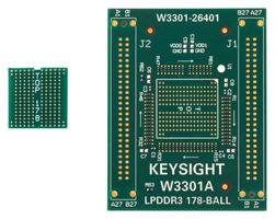 KEYSIGHT TECHNOLOGIES W3301A/-001 Test Accessory, LPDDR3 178-Ball BGA Interposer, Logic Analysers