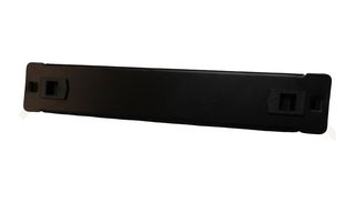 TUK MBP1PT10 Blank Panel, Steel, Black, Cabinet, 1U, 254 mm W x 44 mm H, miniMEDIA Series