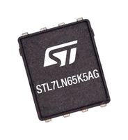 STMICROELECTRONICS STL10LN80K5 Power MOSFET, N Channel, 800 V, 6 A, 0.66 ohm, PowerFLAT VHV, Surface Mount
