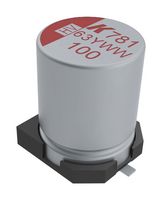 KEMET A781EK336M1HLAS045 Hybrid Aluminium Electrolytic Capacitor, 33 µF, ± 20%, 50 V, Radial Can - SMD, 0.045 ohm